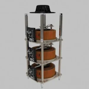 10 Amp Variable Transformer (Variac) Three Phase Open Style